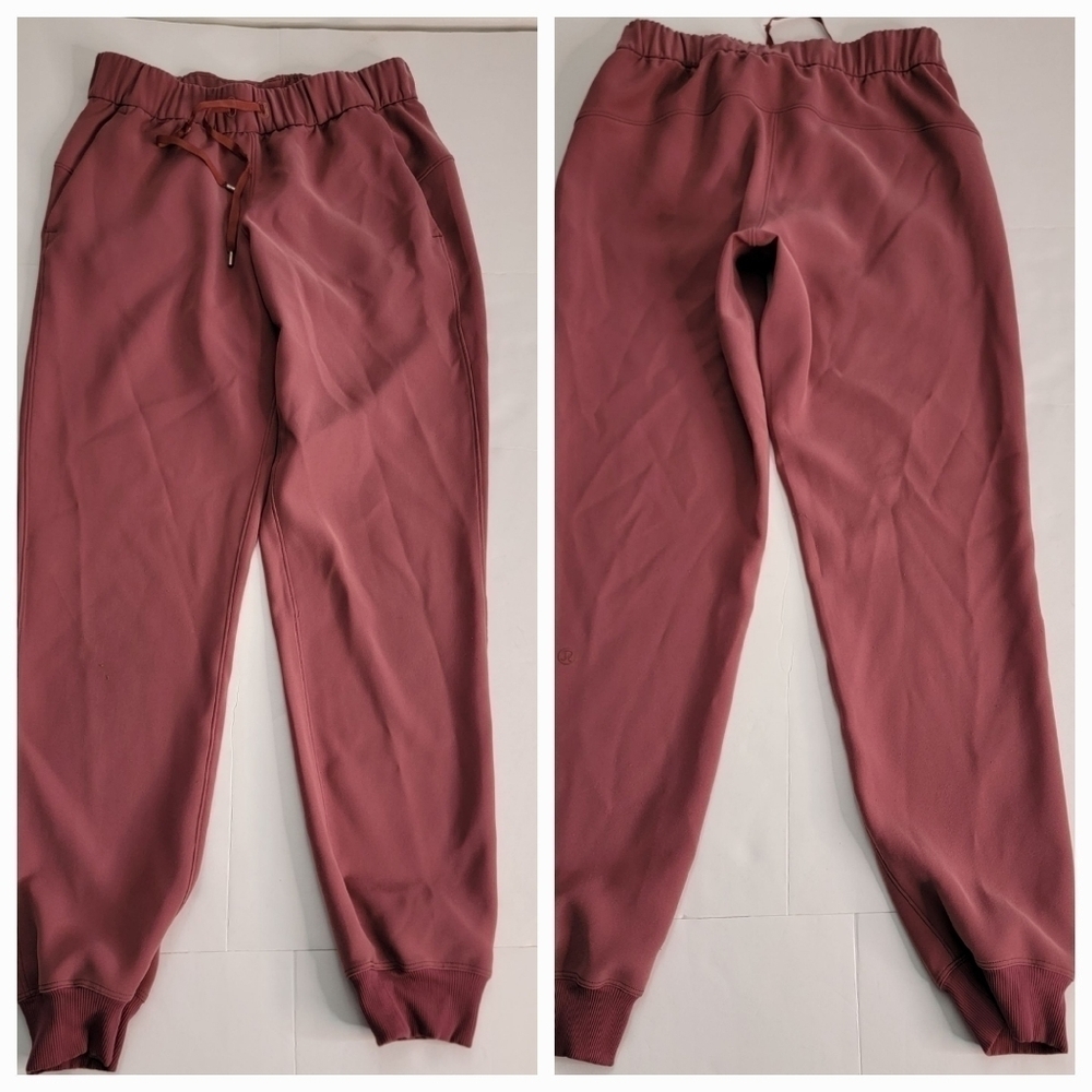 Lululemon Joggers 4 On The Fly Joggers High Rise Drawstring Misty Merot W5BZDS